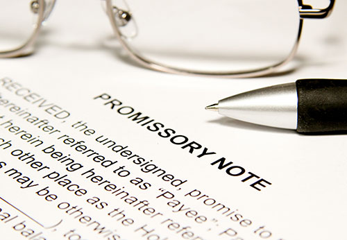 Promissory Note Attorney Wall Street 10005															